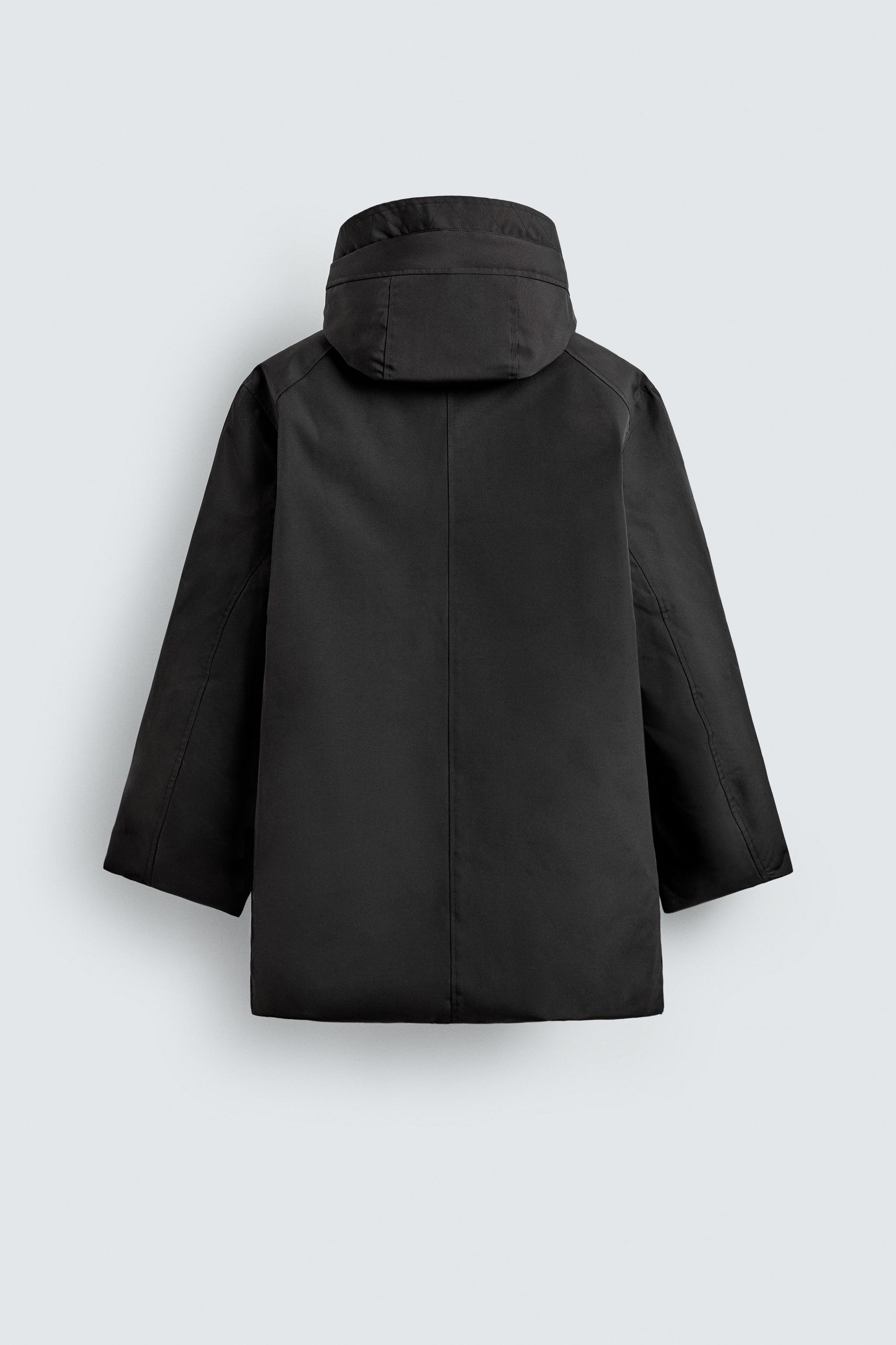 WATER REPELLENT REMOVABLE 100% FEATHER PARKA